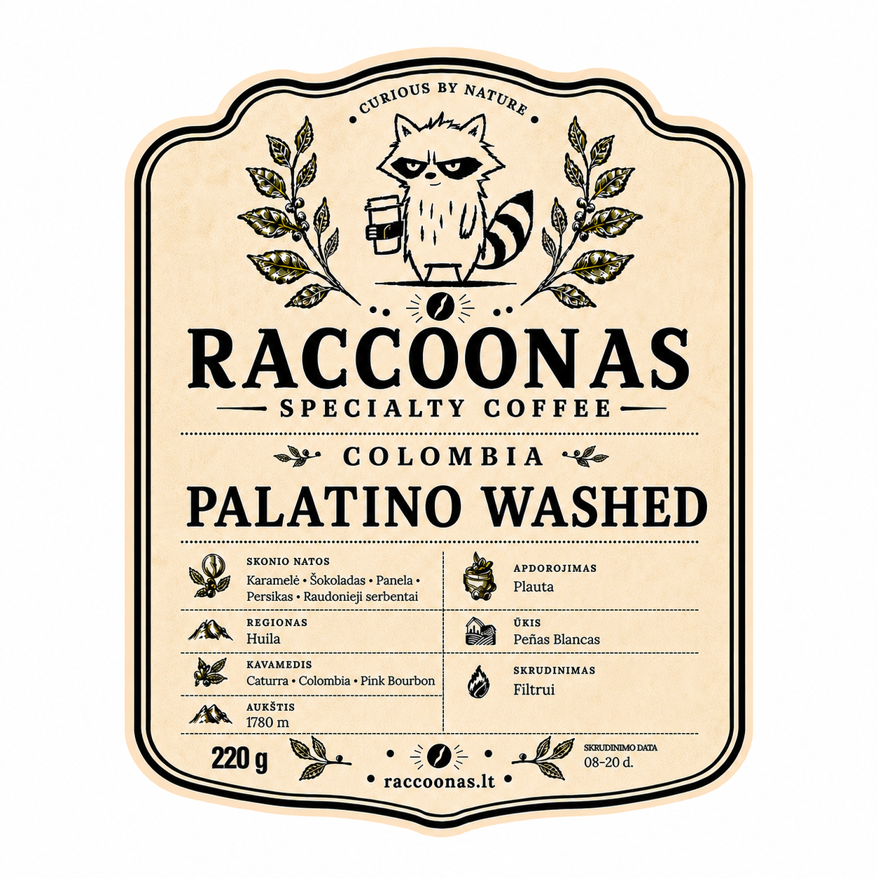 Colombia Palatino Washed