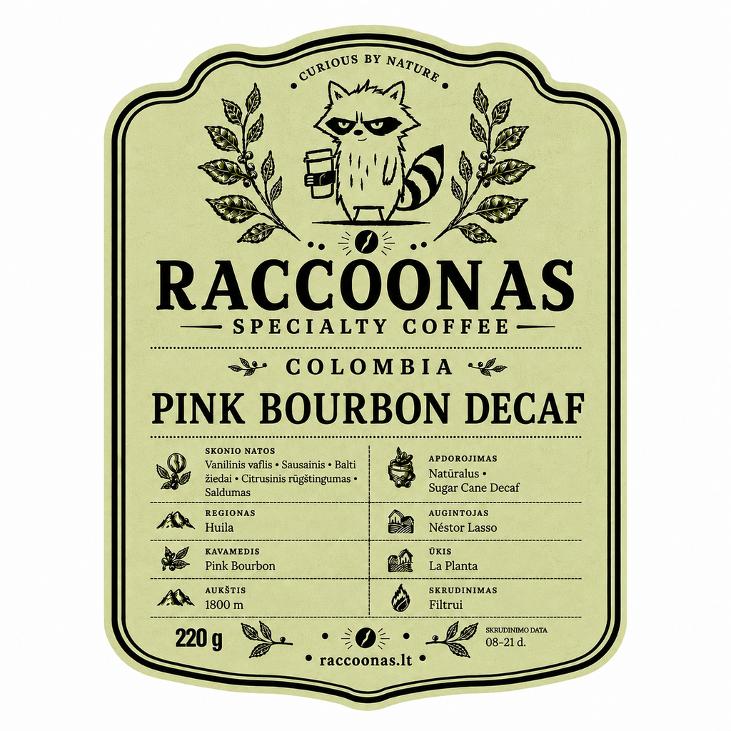Colombia Pink Bourbon Decaf